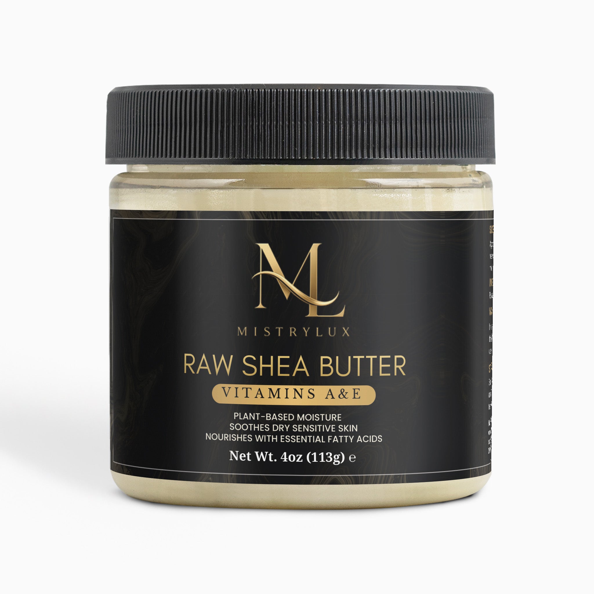 MISTRYLUX Raw Shea Butter Vitamins A&E