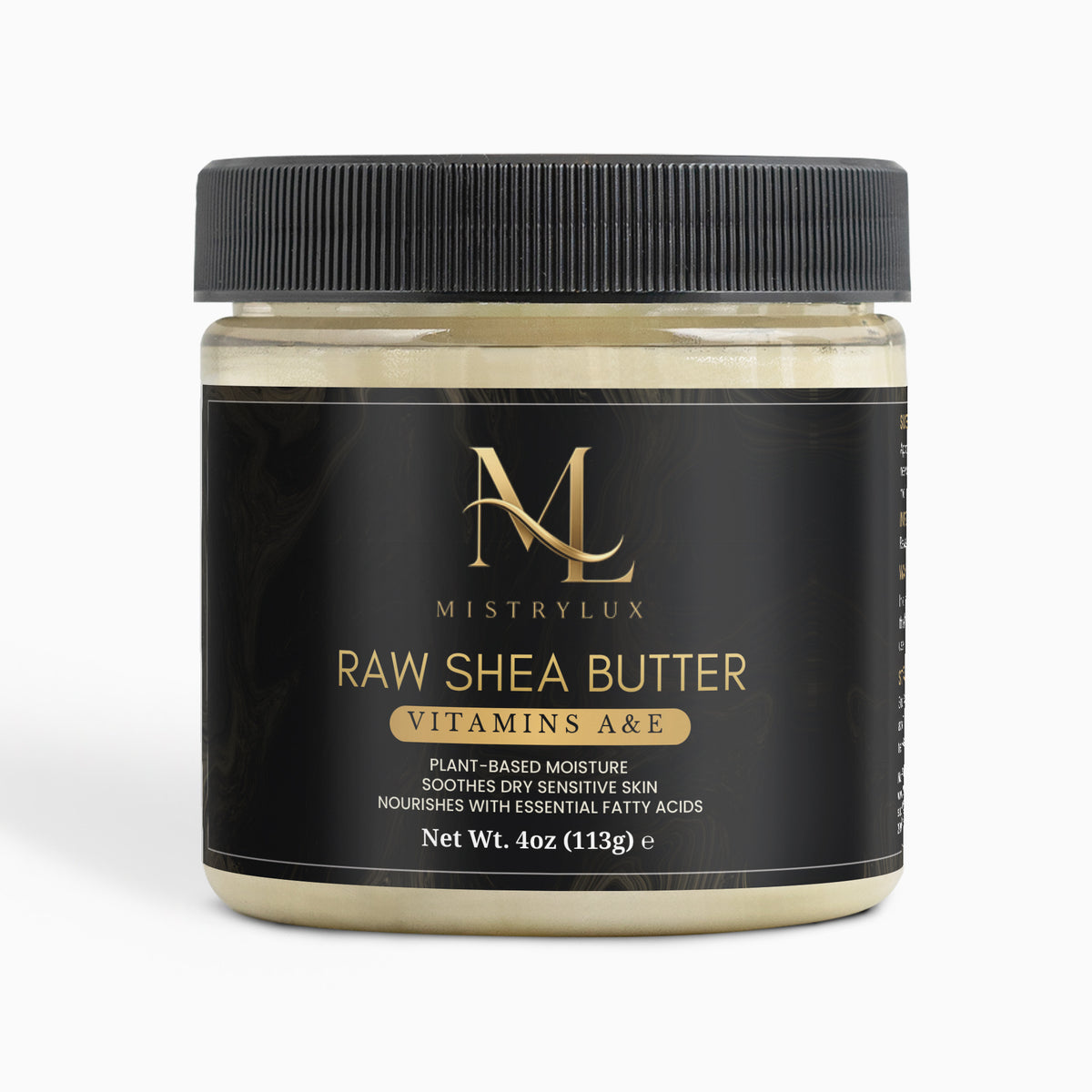 MISTRYLUX Raw Shea Butter Vitamins A&E